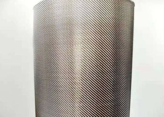 Twill 0.13mm 0.15mm πλέγμα καλωδίων ύφανσης, ύφασμα καλωδίων πλέγματος SS 80X80
