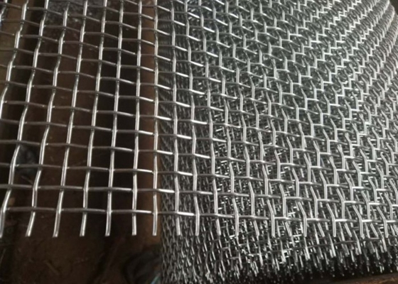 η καυτή εμβύθιση 0.510mm γαλβάνισε το πλέγμα καλωδίων, πτυχωμένο ανοξείδωτο πλέγμα για την προστασία