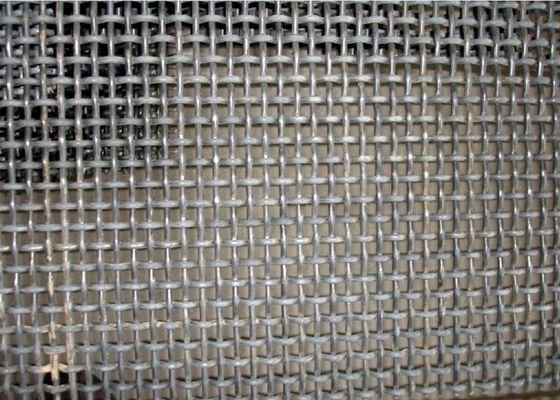 πλέγμα χαλύβδινων συρμάτων άνθρακα 0.512mm, πτυχωμένο πλέγμα κόσκινων μετάλλων