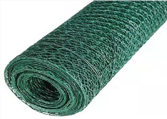 Το PVC έντυσε το εξαγωνικό πλέγμα καλωδίων εξαγωνικό πλαστικό πλέγμα 0.6mm - 4.4mm