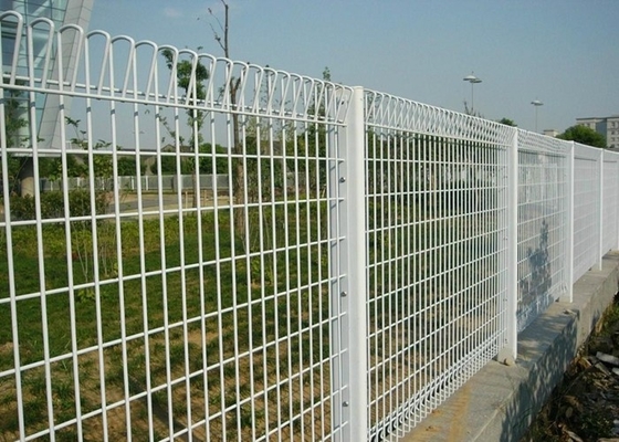 Το καυτό βυθισμένο γαλβανισμένο PVC έντυσε το πλέγμα καλωδίων, τοπ φράκτης καλωδίων ρόλων BRC