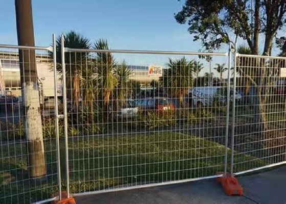 επιτροπές φρακτών 4mm προσωρινές, πλέγμα καλωδίων ορθογωνίων ύψους 2100mm